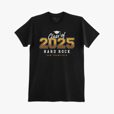 Adult Fit Class Of 2025 Tee in Black